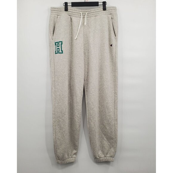 Champion x Stranger Things Hawkins High Sweatpants Jogger Men Size 2XL Grey - Picture 1 of 13
